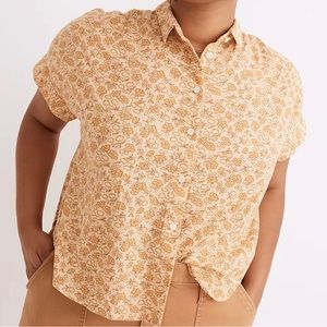 Madewell 💕 NWT sz. M Hilltop Shirt in Piccola Floral
